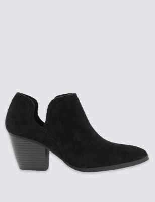 Mid Heel Western Ankle Boots with Insolia&reg;